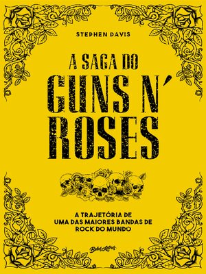 cover image of A saga do Guns N' Roses